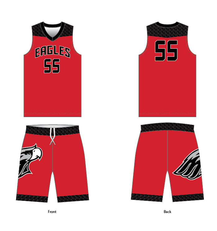 D40 FUSION WILDCATS Basketball Game Uniform